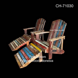 boatwood lazy chair